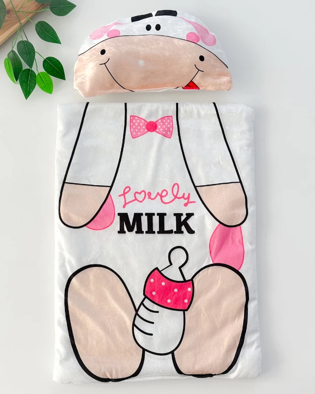 Lovely milk desen 2li alt açma set 